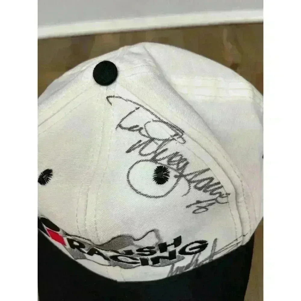 Vtg Nascar Roush Racing Jack Roush Signed 1997 Snapback Hat Embroidered - Picture 3 of 9